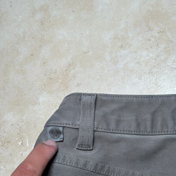 Lululemon ABC Obsidian Gray Slim Fit Chino Pants Mens 34x31 READ - Picture 12 of 12